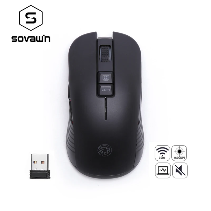 M600 мышь беспроводная Бесшумная перезаряжаемая USB 2 4G игровая RGB Профессиональный