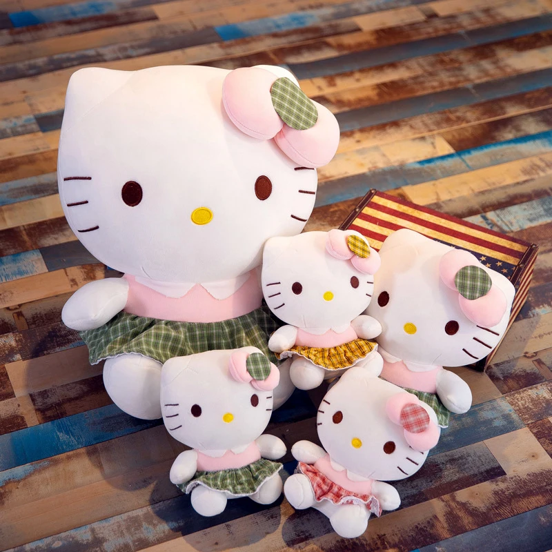 Котенок кошка плюшевая кукла девочка подарок на день рождения Аниме Фигурка