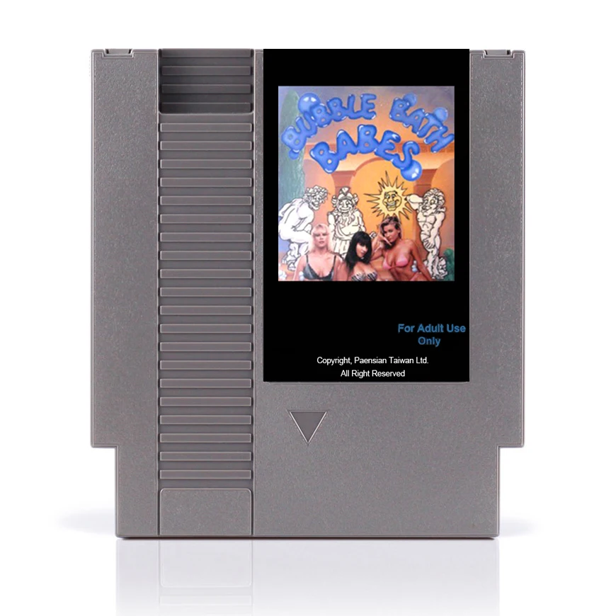 

72-контактная игровая карта для 8-битной игровой приставки Bubble Bath Babes