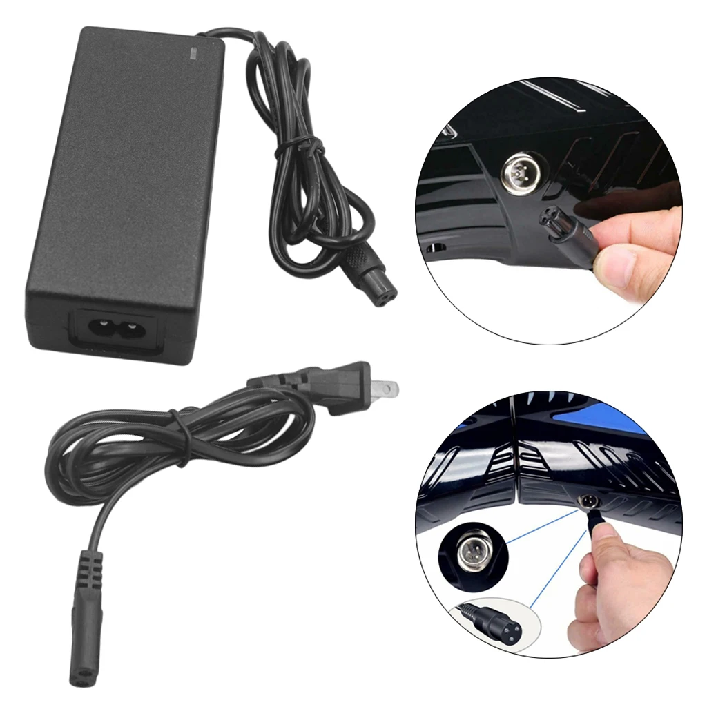 Автомобильные аксессуары 42 в 2 а зарядное устройство для аккумулятора адаптер