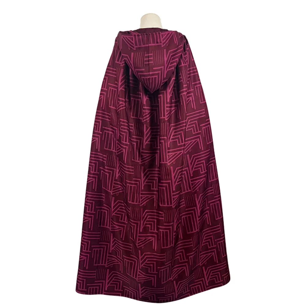 Быстрая доставка Алая ведьма Wanda Vision костюм для косплея накидка Wandavision Униформа