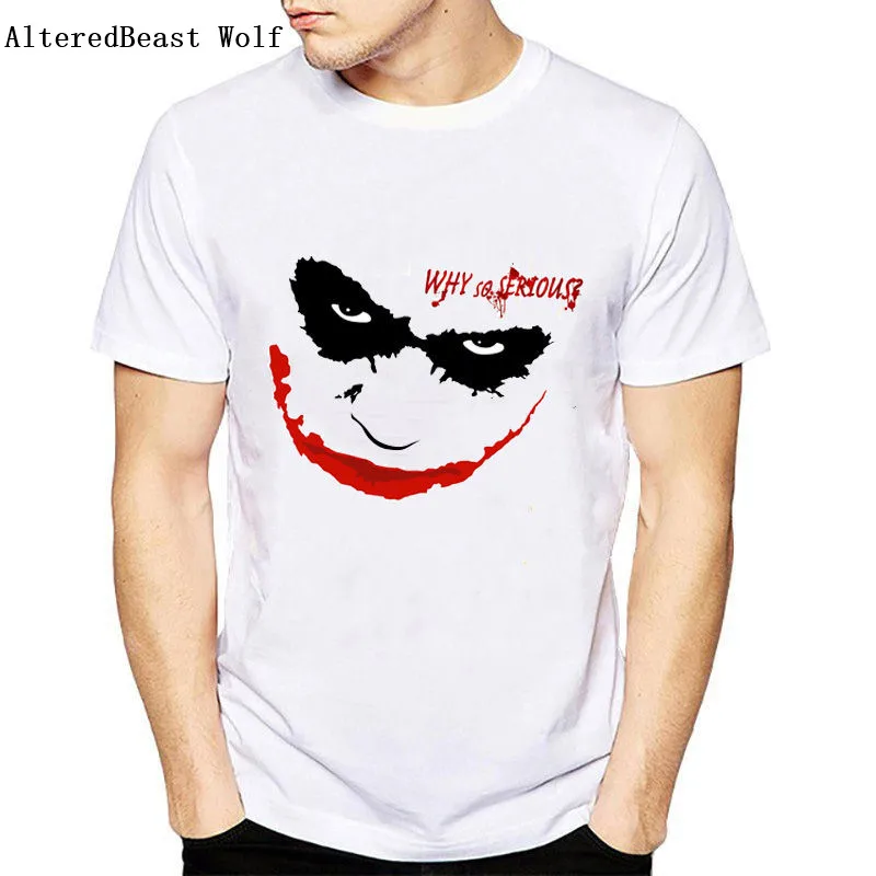 2019 Хит Леджер самая Классическая Джокер Футболка мужская модная темная