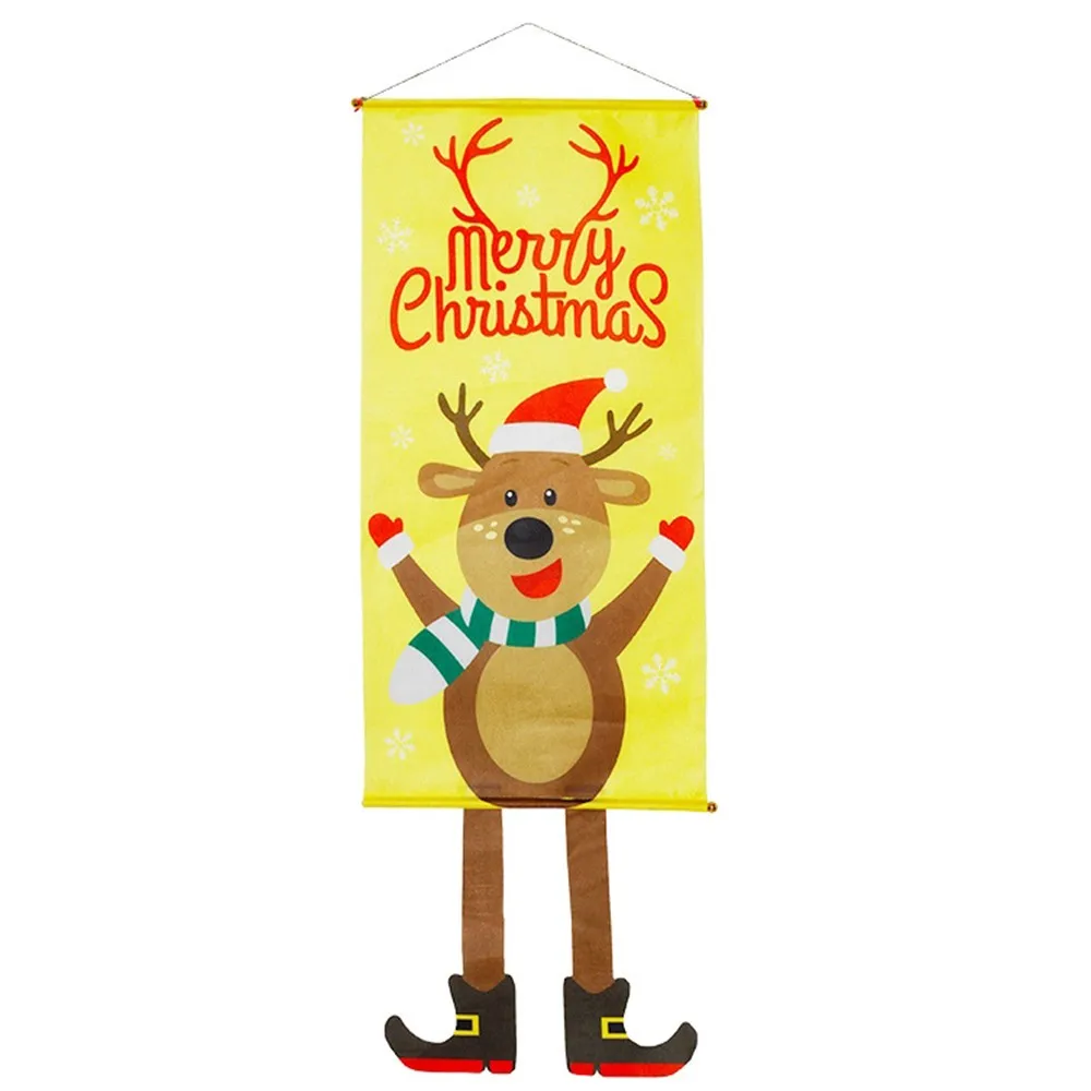 Рождественские украшения подвески в скандинавском стиле Снеговик Лось Санта