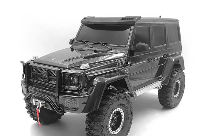 Передний бампер и Лебедка для JRAXXAS 82096-4 G500 G T4 TRX4 TRX-4 гусеничный 4x4 грузовик BENZ кузов