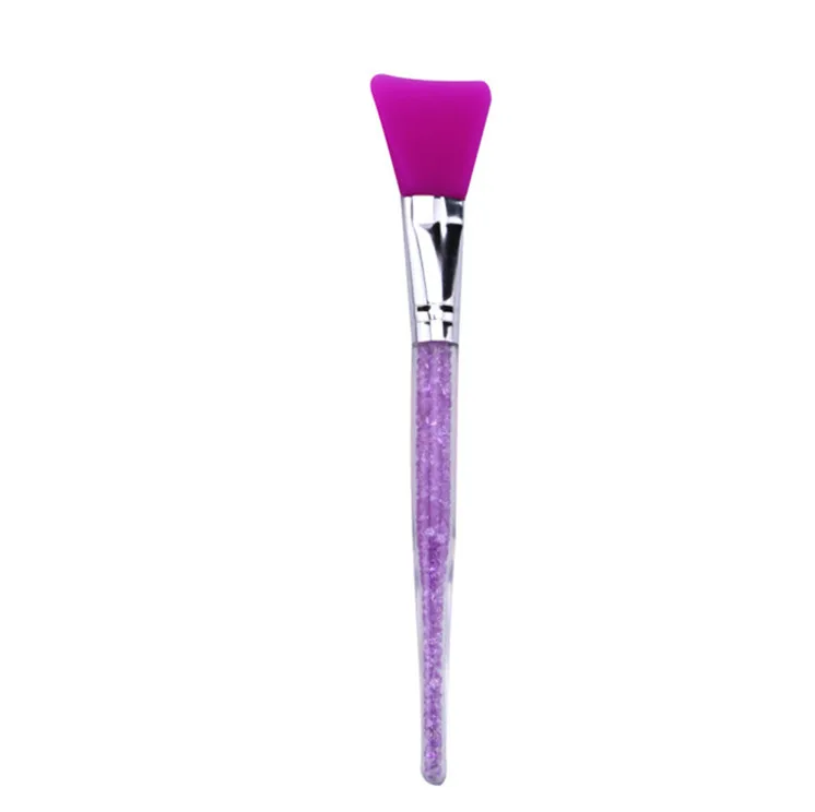 Purple Силиконовые стразы, маска, кисть для лица, глаз, сна, грязь, сделай сам, крем, смешивающий, уход за кожей, красота, тональный крем, консилер, инструмент, Maquiagem - Цвет: Purple