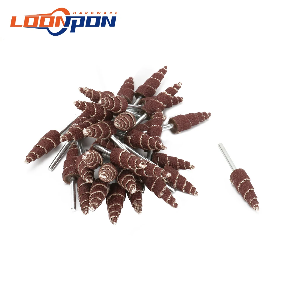 Шлифовальная головка для шлифовального круга с коническим заслонкой из