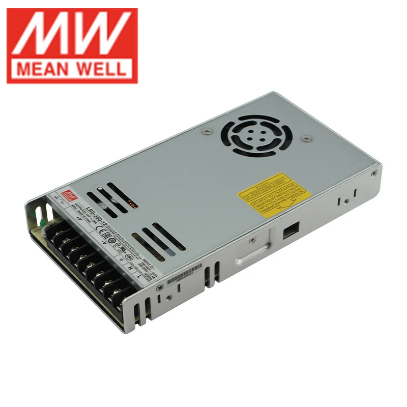 

MEAN WELL LRS-350 Series 12V 24V 36V 48V meanwell 350W DC Single Output Enclosed Type Switching Power Supply Unit