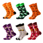 2021 тематические носки на Хэллоуин, детский Декор на Хэллоуин, летучая мышь, тыква, украшение для мамы, фокусы или подарки, украшение для вечевечерние на Хэллоуин