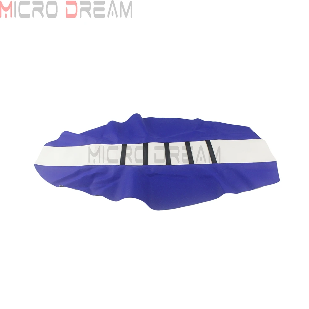 Синие белые черные эндуро ребристый захват растягивающая накидка на сиденье для