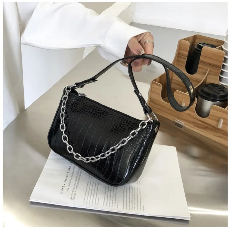 

Women's Bag 2021 Spring New Tide French Underarm Baguette Can Shoulder Crossbody