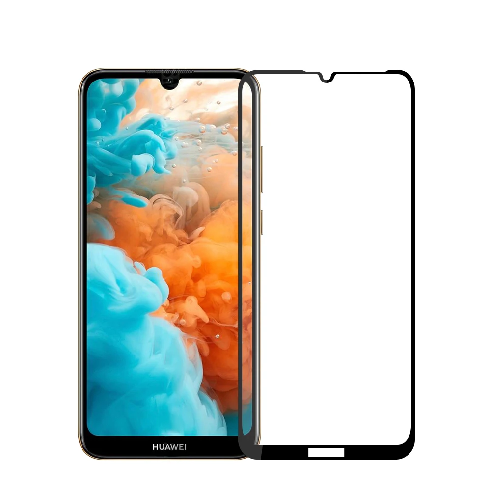 

9D Tempered Glass for huawei y5 y6 y7 y9 2019 Screen Protector For huawei huwei huawey y 5 6 7 9 6y 7y 9y 2018 2019 prime