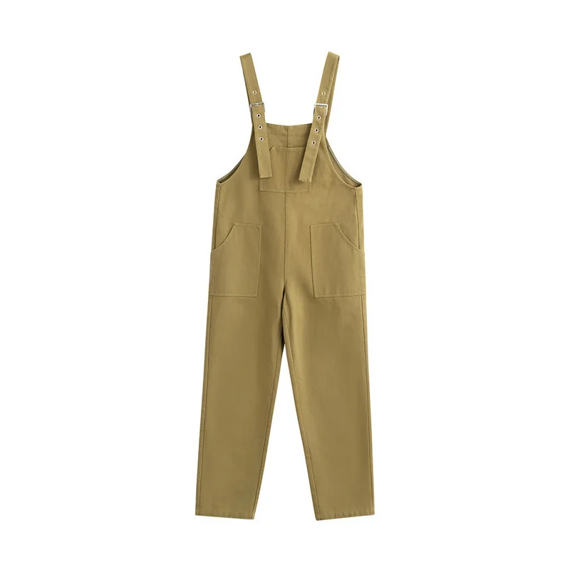 

INMAN Spring Autumn Youth Adjustable Shoulder Strap Front Pocket Cotton Wrist Length Two Color Suspender