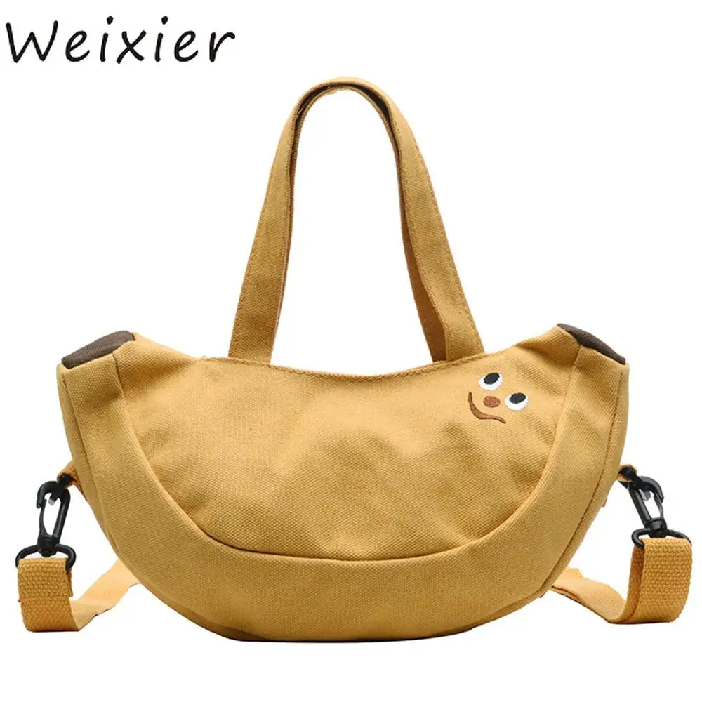 WEIXIER 2019 симпатичная сумка с принтом на плечо вместительные повседневные