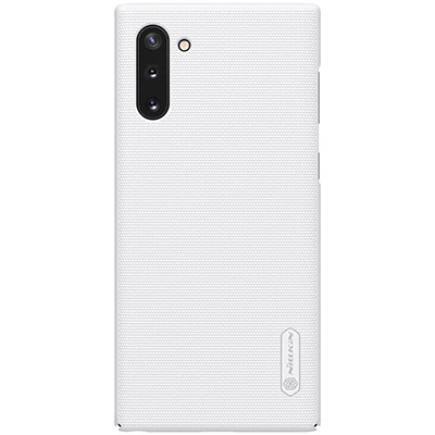 Чехол для samsung Note 10, чехол для samsung Note 10 Plus, NILLKIN, супер матовый щит, матовая твердая задняя крышка, чехол, подарок, держатель для телефона - Цвет: Белый