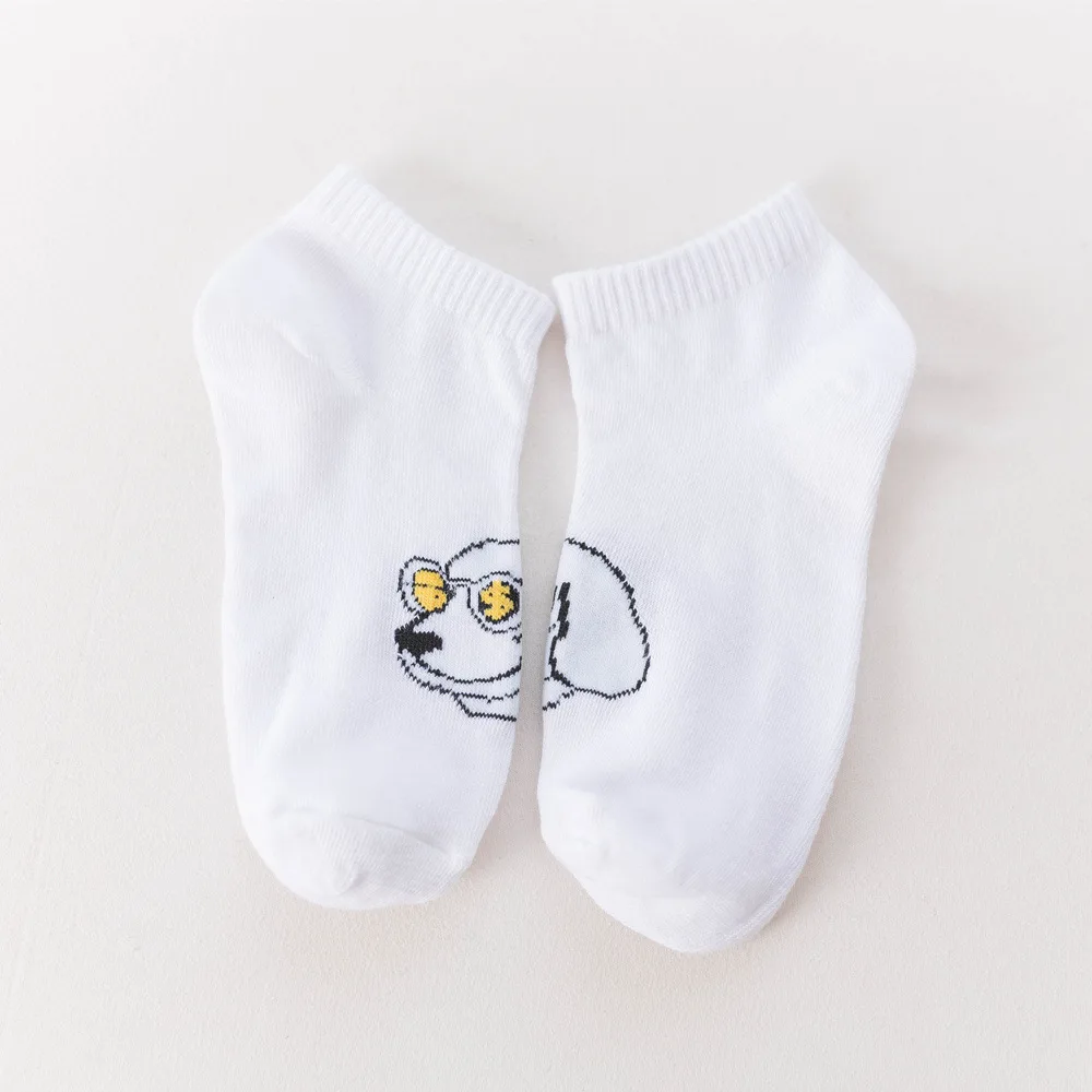 Kawaii/носки с героями мультфильмов милые короткие носки башмачки закрытым носком