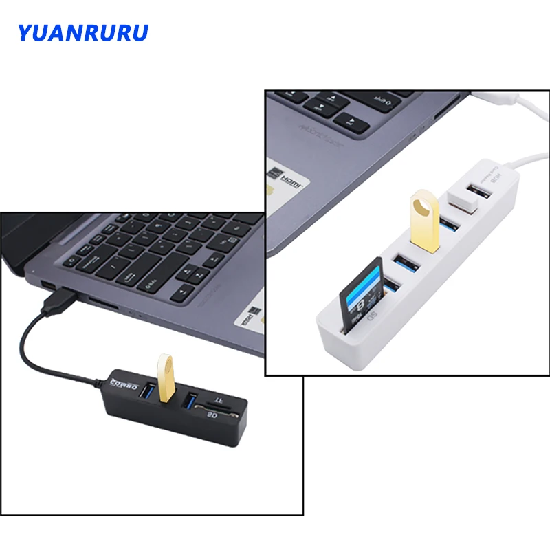 Usb хаб 2 0 Мульти USB док станция высокоскоростной разветвитель на возраст 3 6 Порты