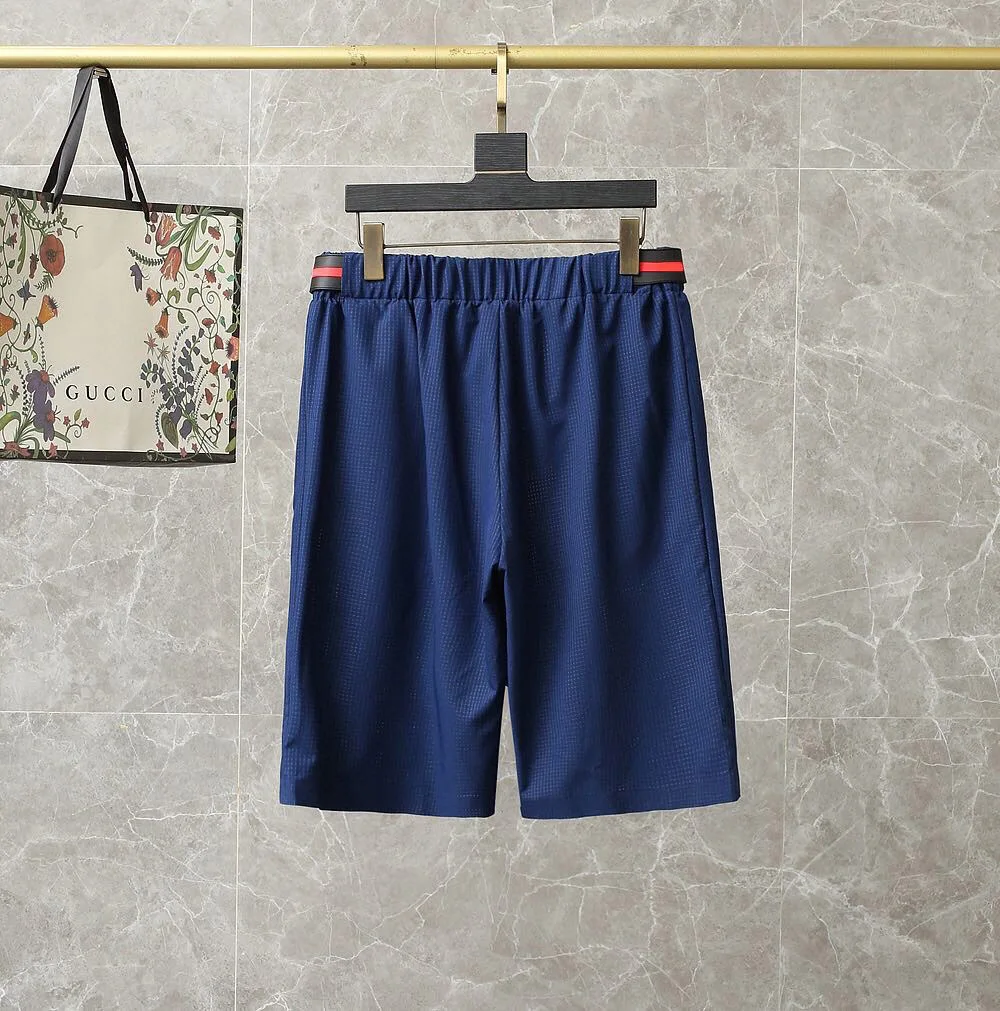 

2021 Summer Men's Shorts Solid Color All-Match Waterproof Fabric High Stretch Outdoor Casual Style Beach Shorts Good Quality