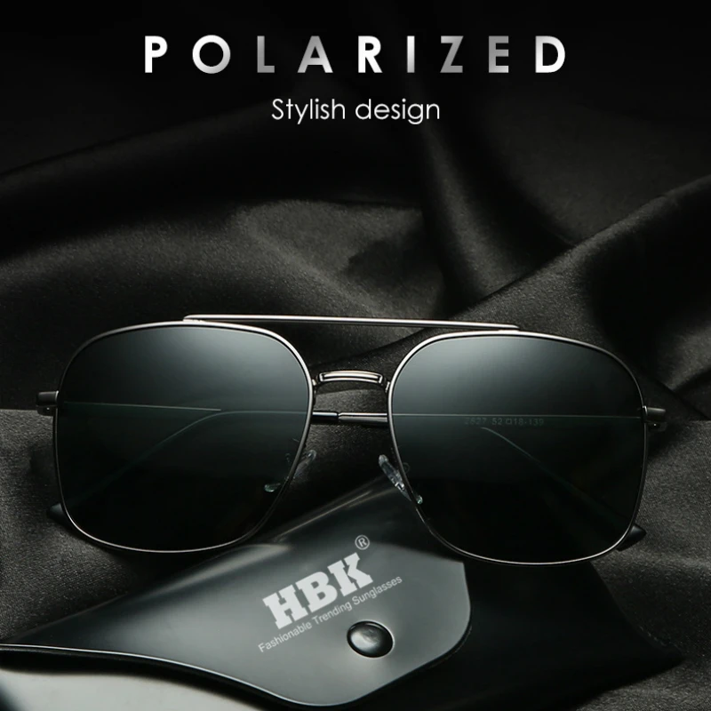 Мужские и женские солнцезащитные очки HBK классические поляризационные