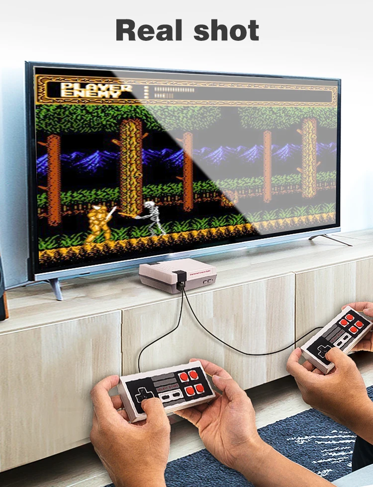 Мини ТВ игровая консоль 8 бит Ретро Классический Портативный игровой плеер HDMI/AV выход с 621/620 играми видео игры игрушки с панелью подарки