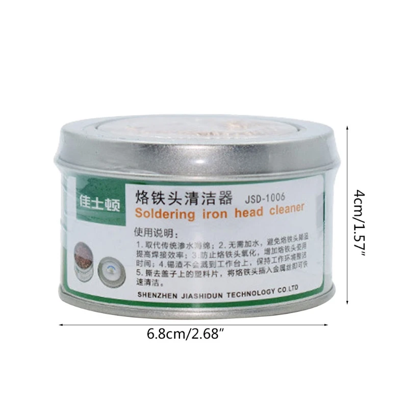 

Набор для чистки наконечников паяльника без привкуса, для поддержания высокой температуры, улучшения эффективности работы, комплект для чи...