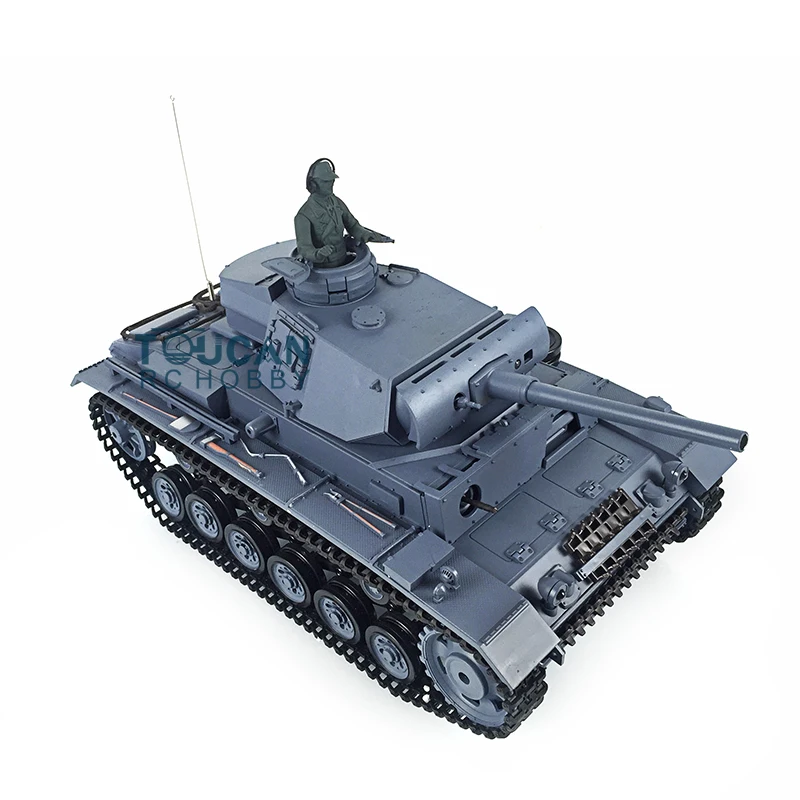 1/16 Scale 2.4G Heng Long 7.0 Plastic German Panzer III L RTR Gift Remote Control Tank Model 3848 TH17339-SMT4 | Игрушки и хобби