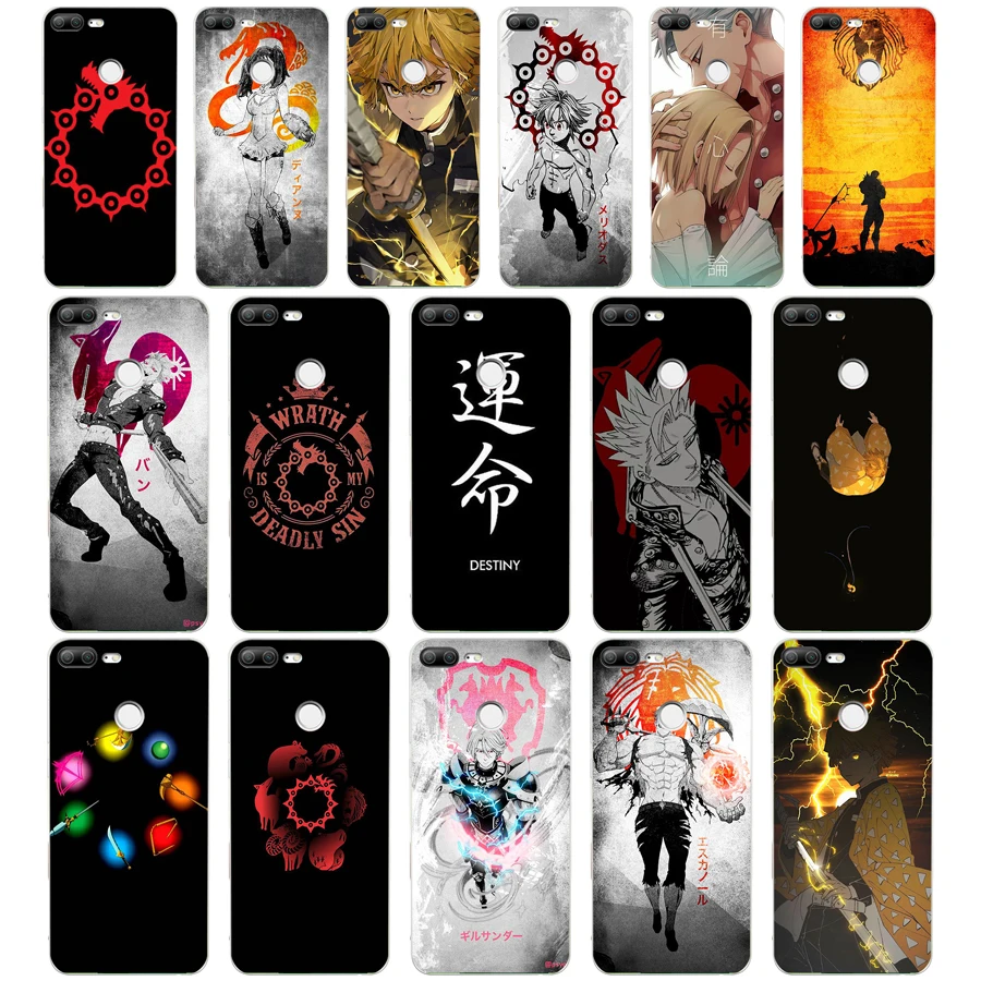 Чехол для телефона 232FG Nanatsu no Taizai Seven Deadly Sin gift Мягкий Силиконовый ТПУ чехол huawei Honor 9
