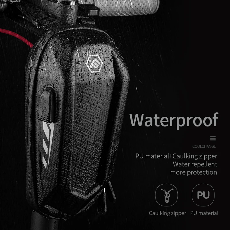 Сумка CoolChange для скутера с жестким корпусом водонепроницаемая ударопрочная