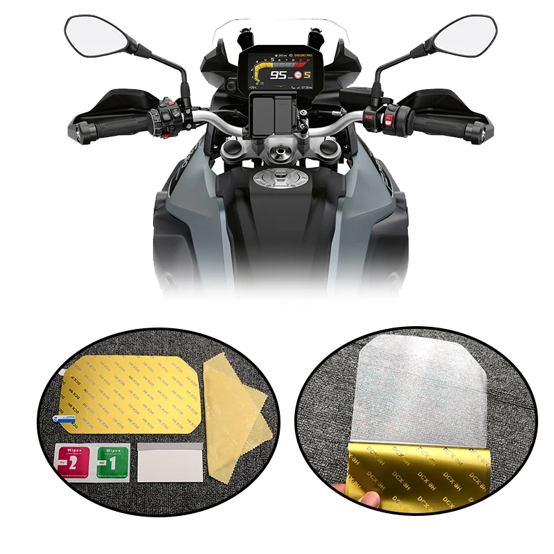 Для BMW R1250GS R1200GS LC Adv F750GS F850GS R1300GS F900XR R1250R R1250RS TPU кластерная пленка для царапин