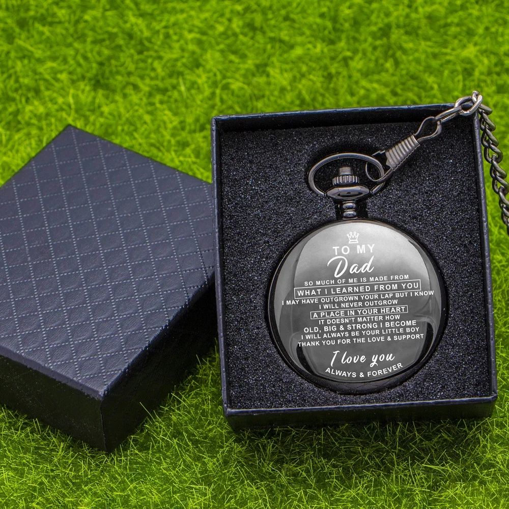 Индивидуальные гравированные карманные часы винтажные очаровательные