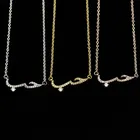 Арабское любовное ожерелье для женщин, золотого и серебряного цвета, чокер с кристаллами, массивные ювелирные украшения, подарок для любителей дружбы
