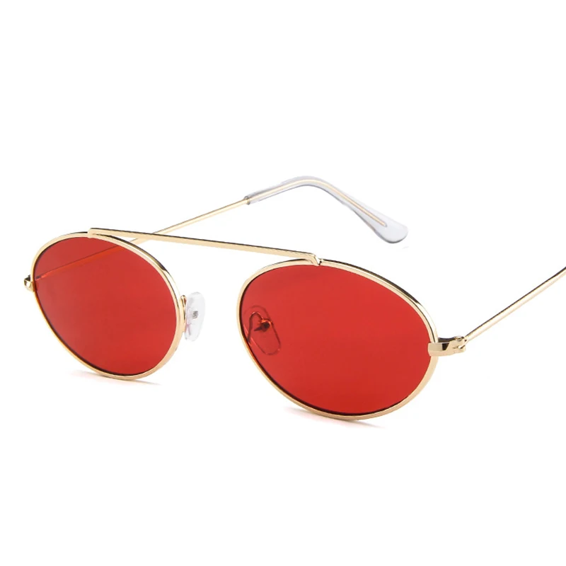 Женские круглые солнцезащитные очки LeonLion винтажные маленькие в стиле ретро