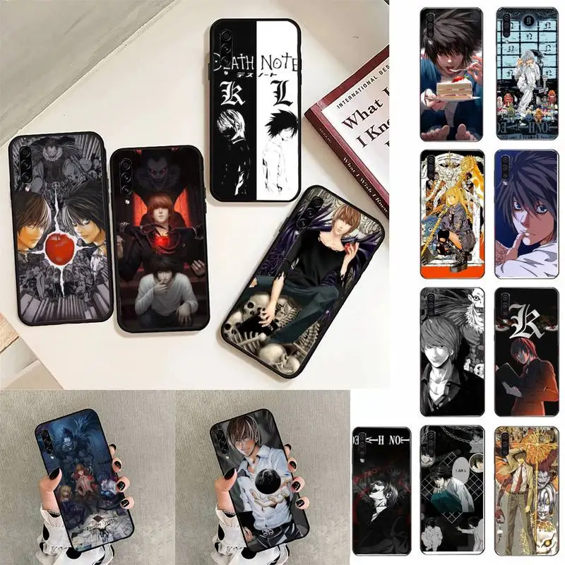 

Death Note Comic Anime Phone Case For Samsung Galaxy A30 A20 S20 A50S A30S A71 A10S A6 plus Fundas Coque