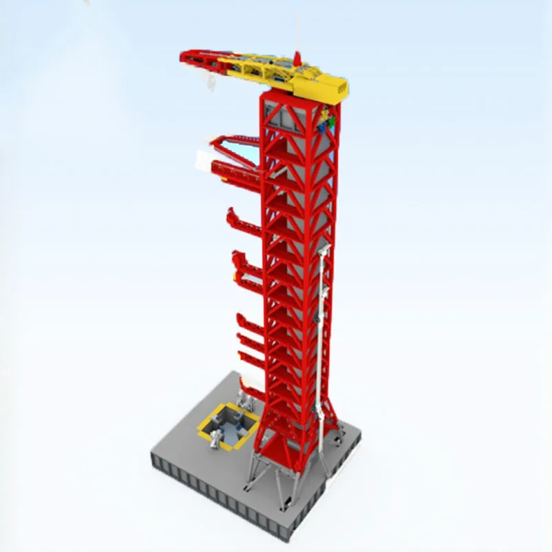Конструктор MOC НАСА Сатурн V Пуск пусковая черепица для LEGO 21309 3073 шт. строительные