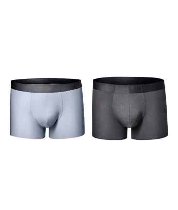 1 set Xiaomi Instant me, удобные боксеры, трусы, бактериостатические, высокоэластичные, дышащие, без следа, мужские, четыре угла, трусы, трусики - Цвет: 1 set