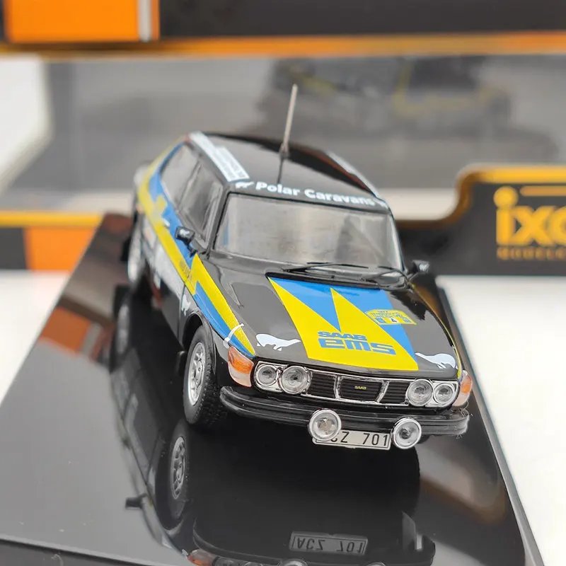 IXO для SAAB 99 EMS #4 S.Blomqvist-H.Sylvan Winner шведский ралли 1977 RAC299 литые модели автомобилей