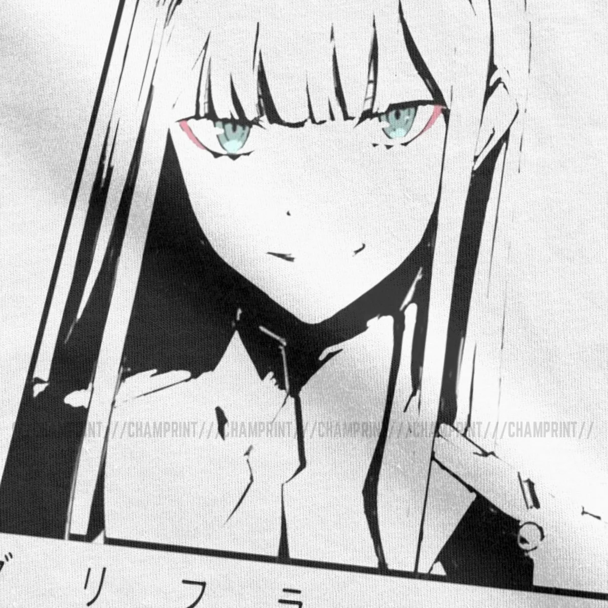 Мужская футболка Darling в FranXX ноль два 02 Hipster хлопковые футболки с коротким рукавом