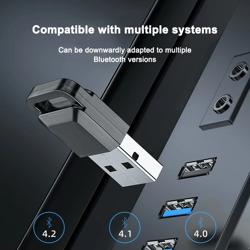 JMUYTOP USB Bluetooth адаптер 5 1 для ПК динамик беспроводные наушники в форме мыши