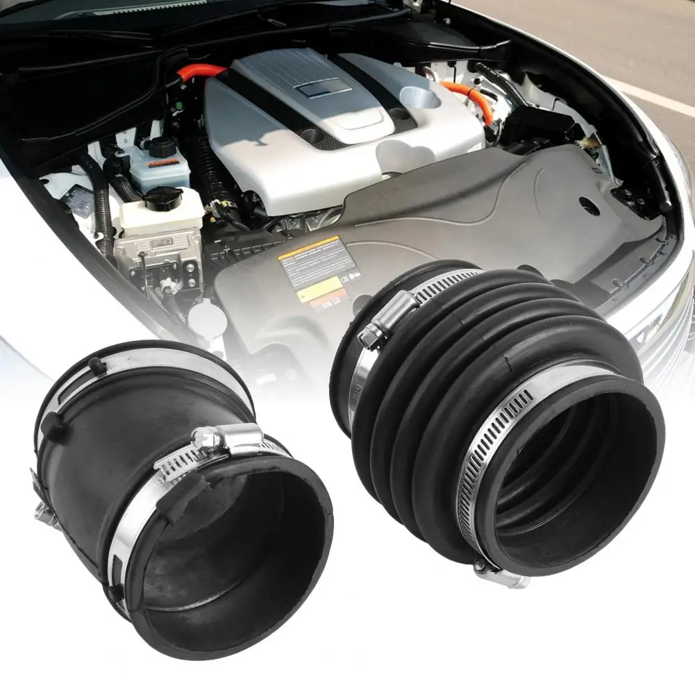 

2Pcs/Set Air Intake Hose Heat-resisting Anti-corrosion Rubber Air Intake Resonator Tube 16576-EG00A for INFINITI M35 2006-2008