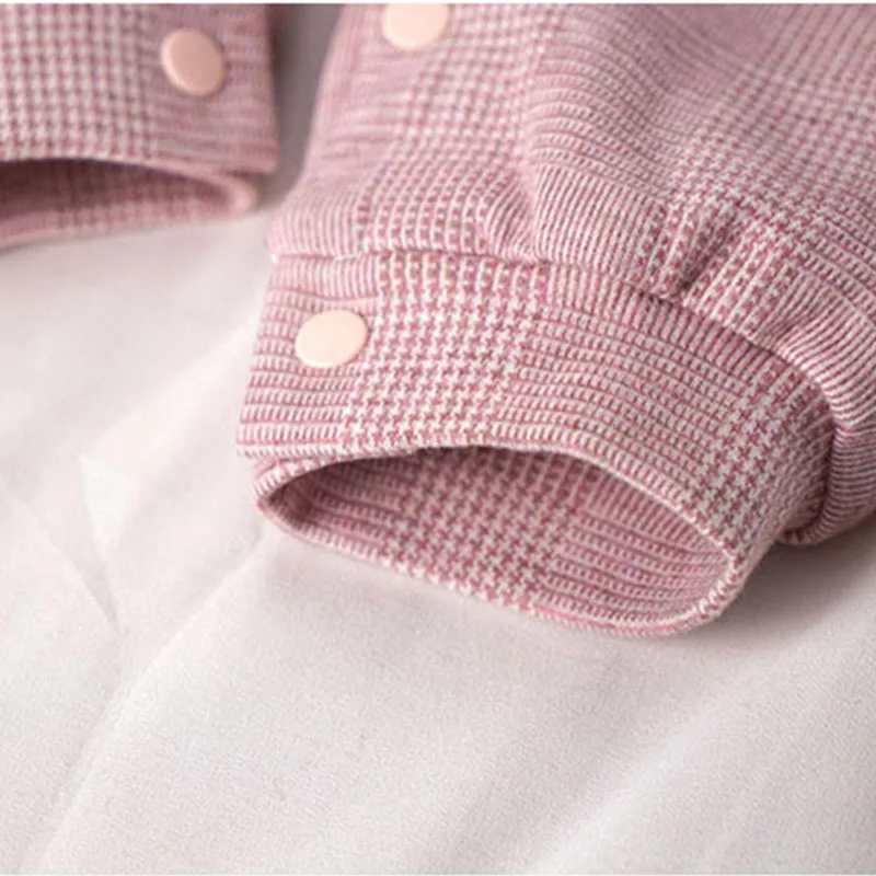 Новинка 2019 года модные детские комбинезоны с длинными рукавами сезон осень-зима