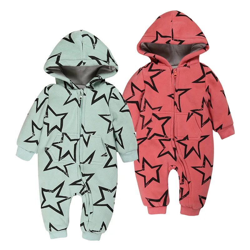 

One-piece Romper Baby Romper Baby Romper Outing Clothes Five-pointed Star Pattern