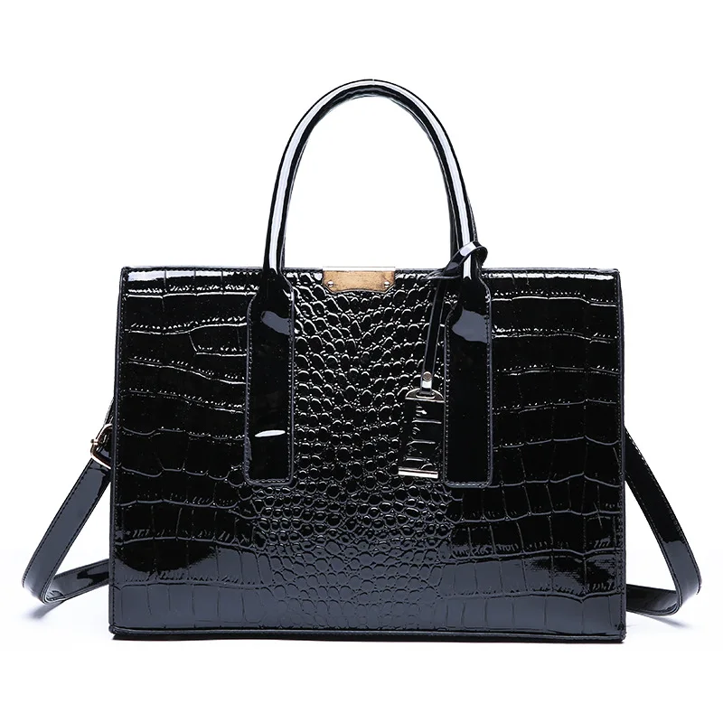 

women's bags bags Retro Alligator shoulder bags big capacity Hand bag Crossbody for women high quality PU Leather women handbags