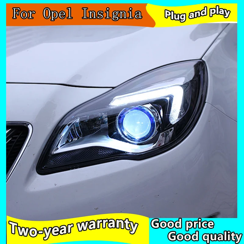 

Car Styling For Buick New Regal headlights GS Style Opel Insignia head lamp led DRL front light Bi-Xenon Lens xenon HID KIT 2014