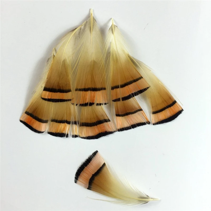50 шт./лот натуральные перья фазана для рукоделия 4 6 см аксессуары украшения изготовления ювелирных изделий