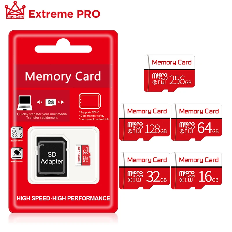 Высокоскоростная карта micro sd 16 ГБ 32 64 Гб microSDXC/SDHC класс 10 Флэш-карта памяти sdcard для