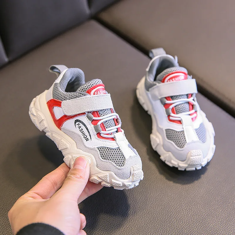 Весенняя детская повседневная обувь Кроссовки для малышей с мягкой подошвой