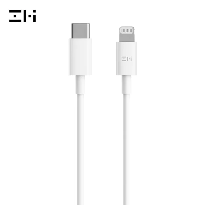 Оригинальный ZMI MFI сертифицированный кабель быстрой зарядки Type C на Lightning для Apple iOS