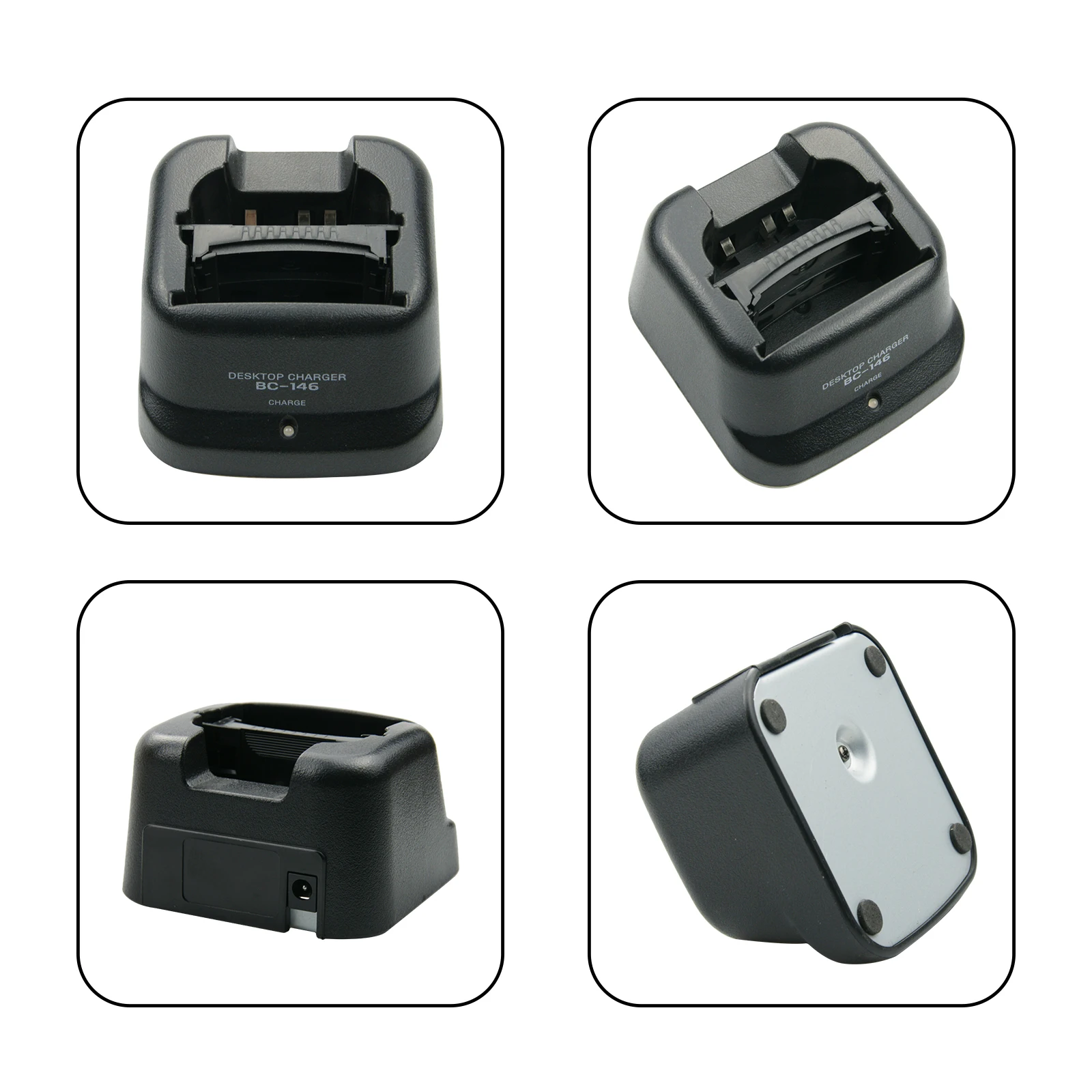 10X Walkie Talkie Charger Base for Icom IC-35 IC-F21 IC-F3G IC-F218 IC-V8 BC-146