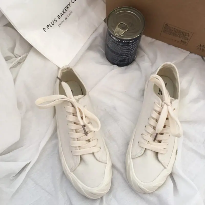 Кеды женские с перекрестной шнуровкой повседневные холщовые кроссовки на