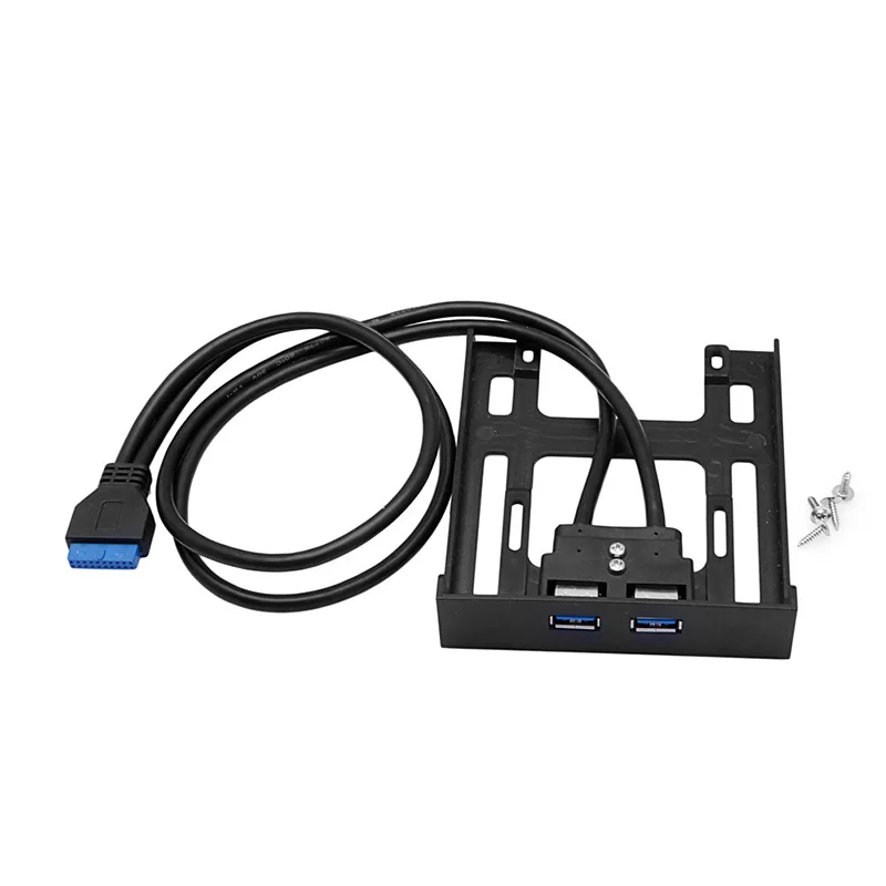 

Разъем-переходник для передней панели с 2 портами USB 3,5, 20 Pin, 3,0 дюйма