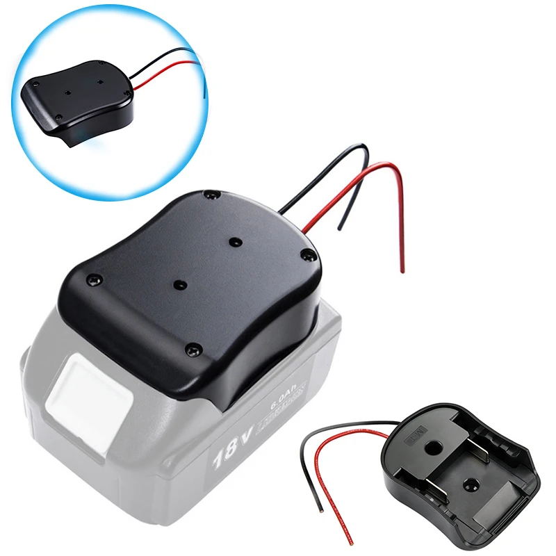 

Для Makita для адаптеров Bosch, 18 в, разъем питания аккумулятора, адаптер док-станции с 14 стандартами Awg, аксессуар для электроинструмента